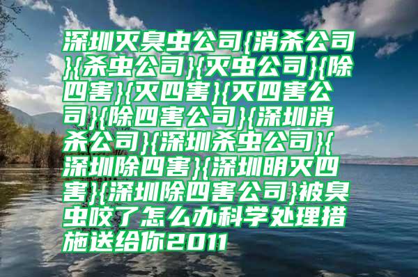 深圳滅臭蟲公司被臭蟲咬了怎么辦科學處理措施送給你2011