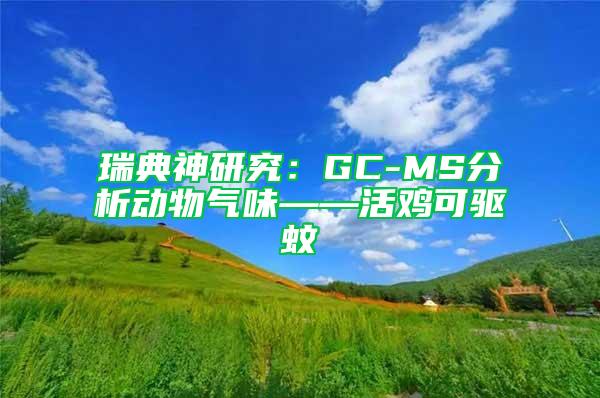 瑞典神研究：GC-MS分析動物氣味——活雞可驅(qū)蚊