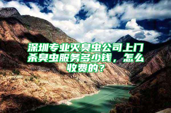 深圳專業(yè)滅臭蟲(chóng)公司上門殺臭蟲(chóng)服務(wù)多少錢，怎么收費(fèi)的？