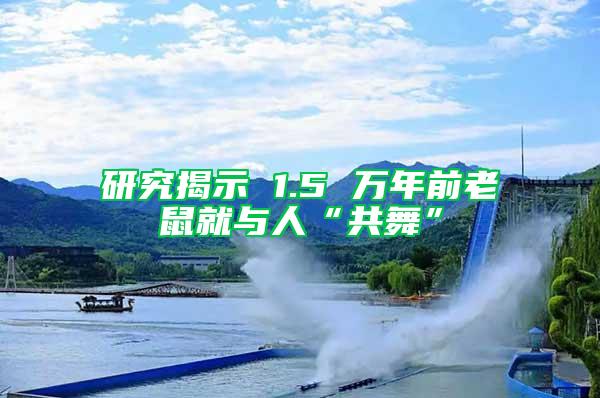 研究揭示 1.5 萬年前老鼠就與人“共舞”