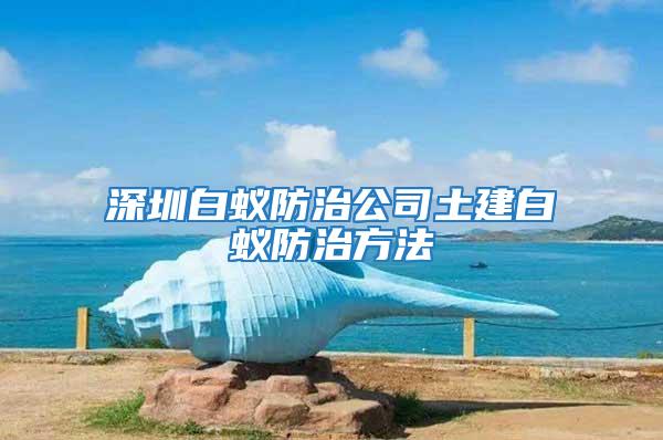 深圳白蟻防治公司土建白蟻防治方法