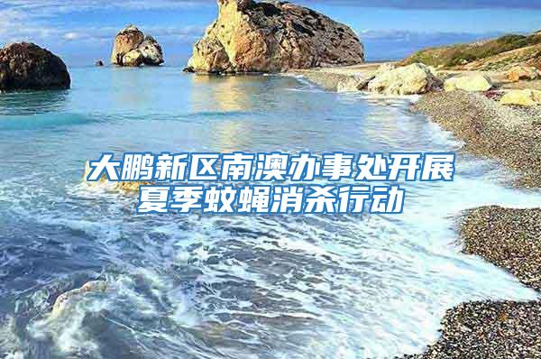 大鵬新區(qū)南澳辦事處開(kāi)展夏季蚊蠅消殺行動(dòng)