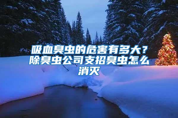 吸血臭蟲的危害有多大？除臭蟲公司支招臭蟲怎么消滅