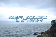 消殺公司，深圳四害消殺2次作業(yè)就可搞定！